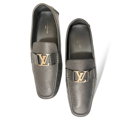 Louis Vuitton Mens Drivers with Silver Tone Metal LV Motif - main product photo