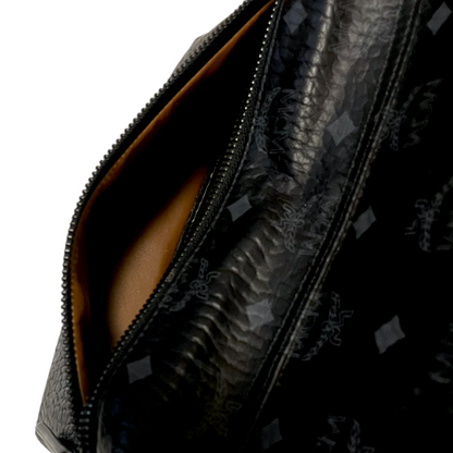 Men’s MCM Blk/Gry Monogram Stark Side Studs Backpack in Visetos - photo 11 of 16