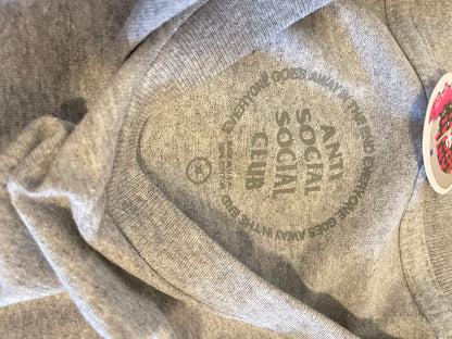 Anti Social Club Hidden Secrets 8.0 Tee Grey Heather XL - photo 11 of 12