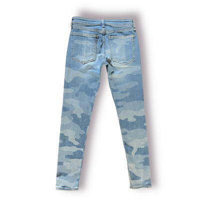 rag & bone Mid-Rise Light Denim Camouflage Jeans - photo 8 of 8