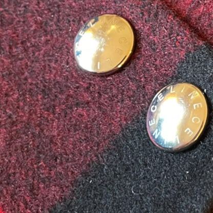 Celine Wool/Cashmere Red & Black Plaid Jacket - photo 11 of 11