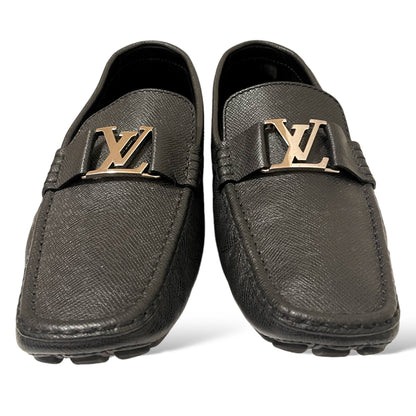 Louis Vuitton Mens Drivers with Silver Tone Metal LV Motif - photo 5 of 10