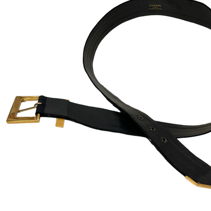Chanel Vintage CC Logo Fabric Belt Circa Spring 99’ - photo 11 of 13
