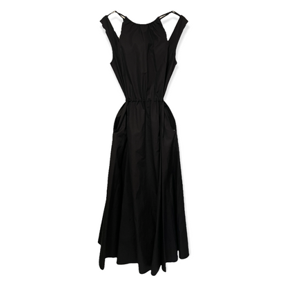 Derek Lam Black Crew Neck Long Dress - main product photo