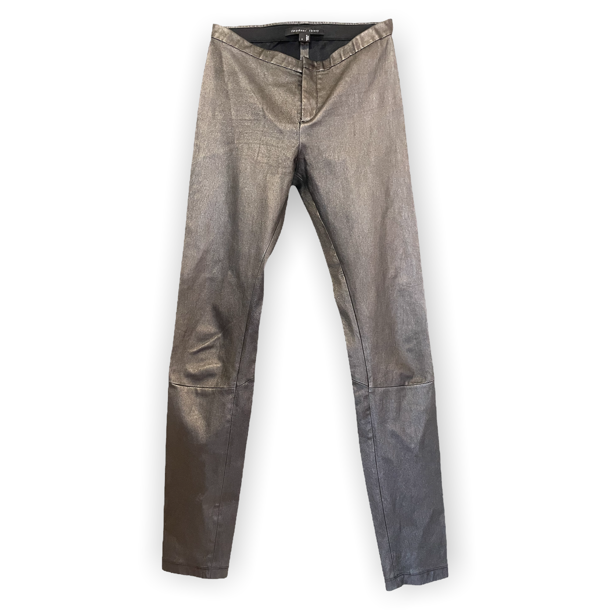 Theyskens’ THEORY Lamb Leather Pants