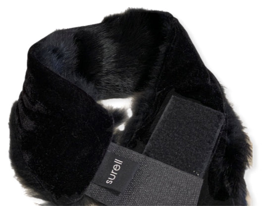 Surell Genuine Fur Headband With Velcro Adjustable Closure - photo 2 of 5