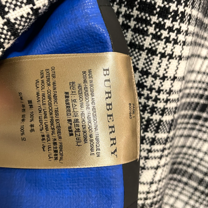 Burberry London England Wool Jacket With Cobalt Blue Lining 40EU - photo 17 of 17