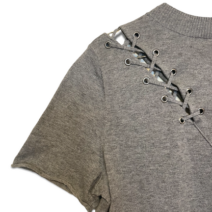 PHILANTHROPY Heather Grey Short-Sleeve Sweater Dress - photo 7 of 8