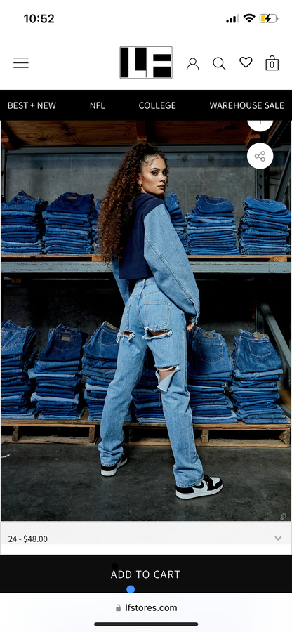 Carmar Alexas Apatite Back Slash Jean - photo 2 of 6