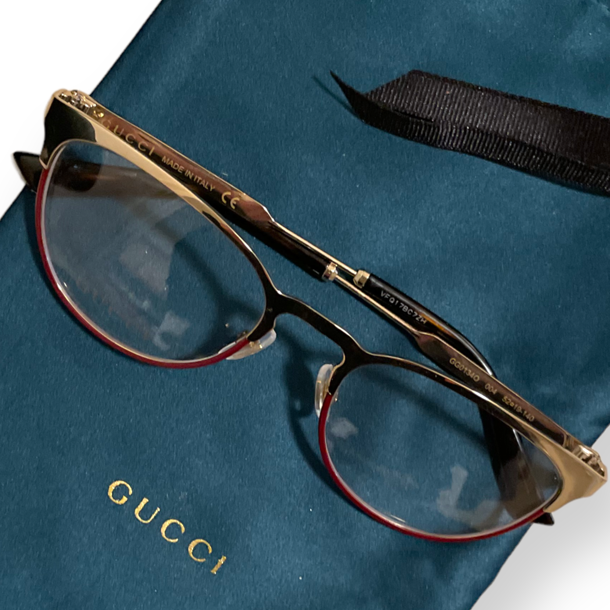 Gucci Women's 61mm Optical Frames with Demo Lens