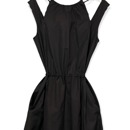 Derek Lam Black Crew Neck Long Dress - photo 6 of 11