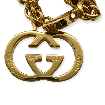 Vintage Gucci Rare Gold-Tone Metal Chainlink Belt - photo 6 of 15