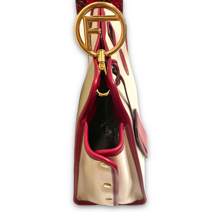 Fendi Crème & Red Medium Defender - photo 9 of 14