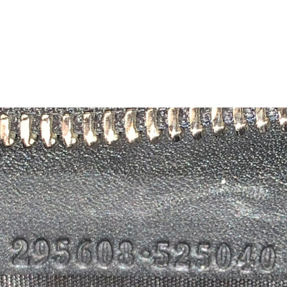 Gucci Interlocking GG Zip Around Wallet Diamante Studded Leather Long - photo 2 of 7