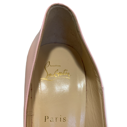 Christian Louboutin Baby Pink Patent Leather So Kate 120 Pumps - photo 14 of 16