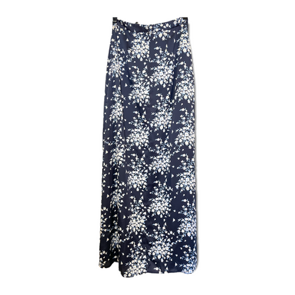 BCBGMAXAZRIA Maxi Floral Blue Print Skirt - photo 4 of 8