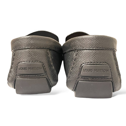 Louis Vuitton Mens Drivers with Silver Tone Metal LV Motif - photo 3 of 10