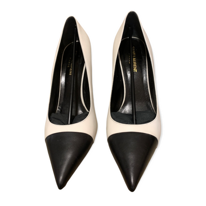 Saint Laurent YSL Porcellana/Nero Pumps - main product photo