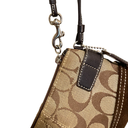 Coach Monogram Small Shoulder Bag & Monogram Wristlet - photo 12 of 20