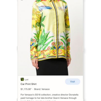 Versace Women’s Silk Blouse - photo 6 of 14