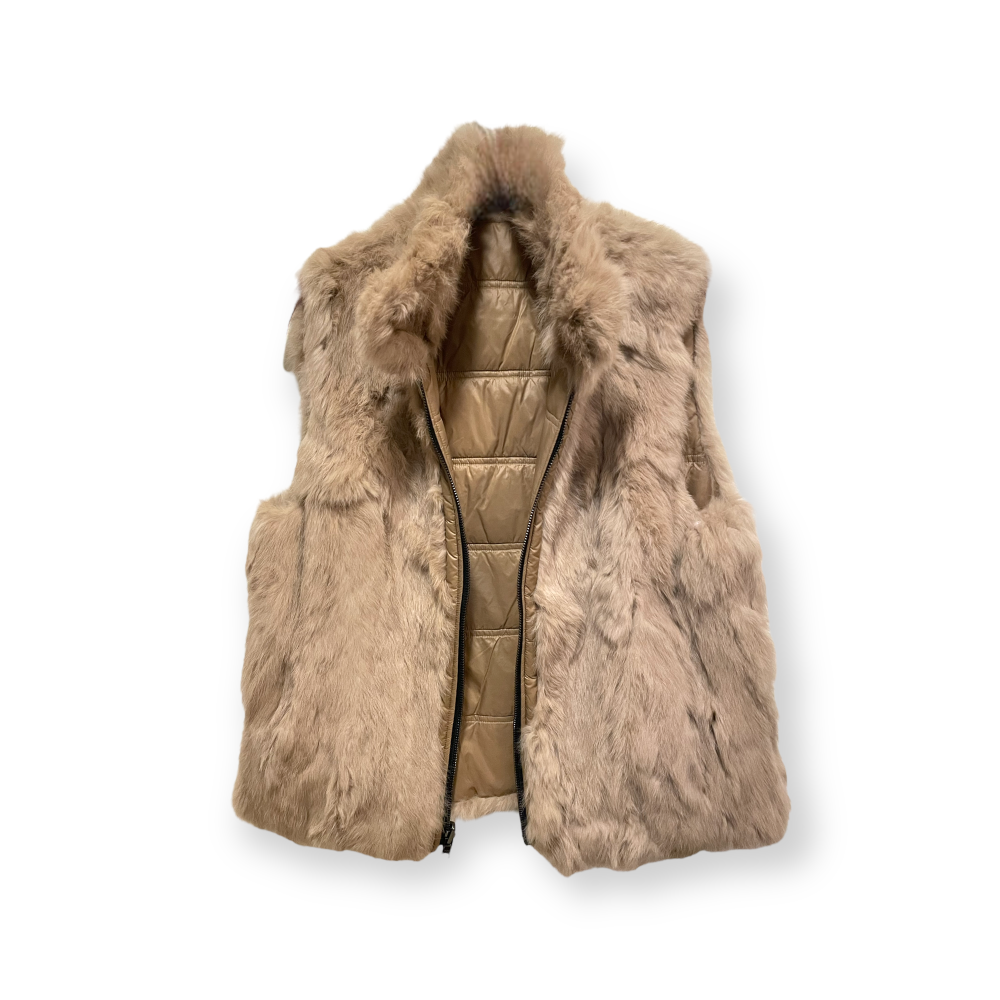 Adrienne landau discount rabbit fur vest