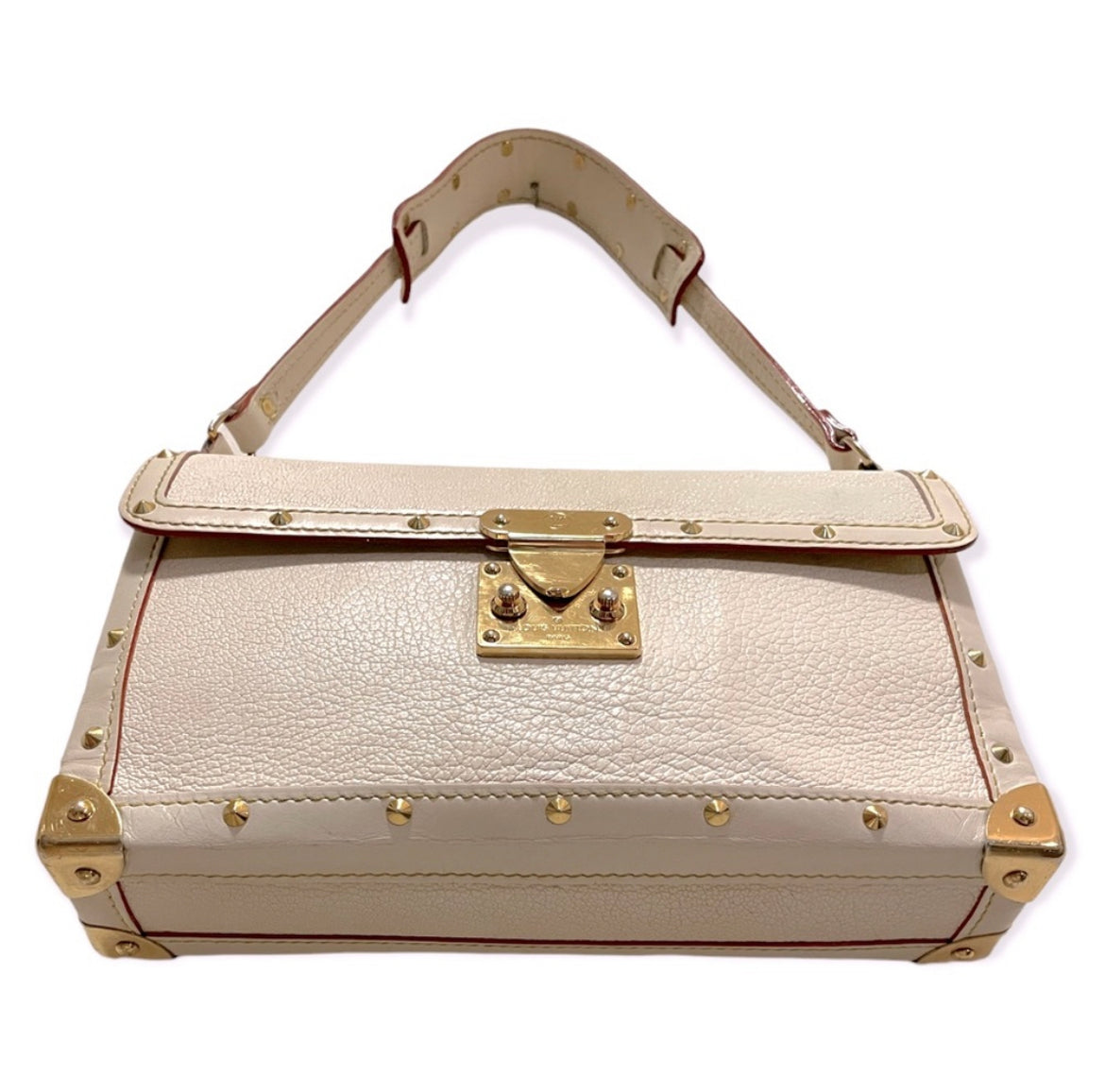 LOUIS VUITTON Suhali L Aimable White Bag