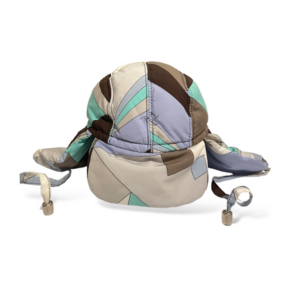 Emilio Pucci Vintage Psychedelics Print Winter Hat Made in Italy - main product photo