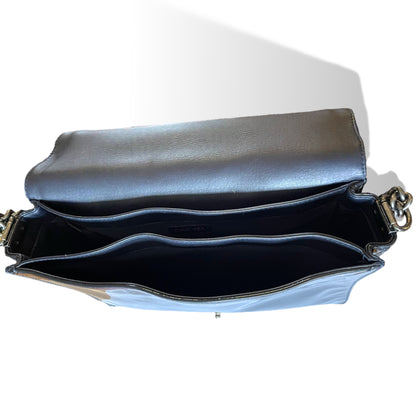 Chanel Reverso Boy Flap Bag Patent Large in Midnight Blue - photo 19 of 20