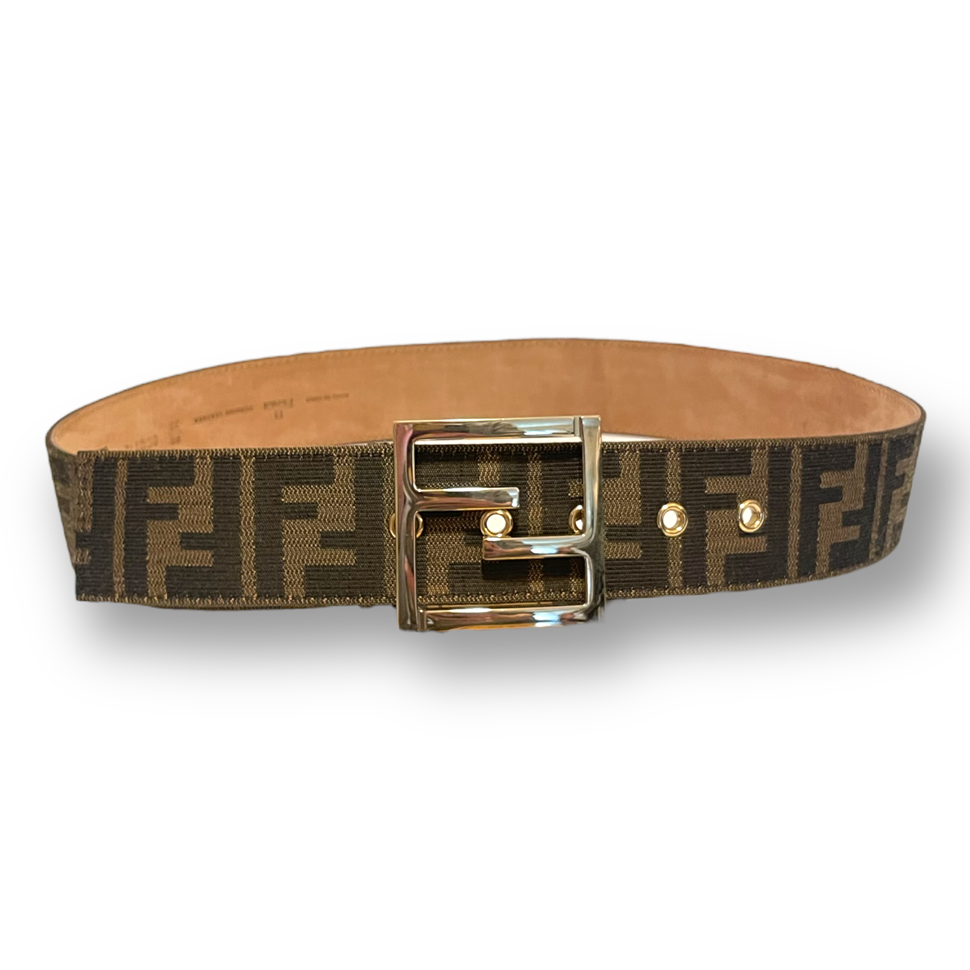 FENDI Zucca FF Logo Belt |Size: 32|