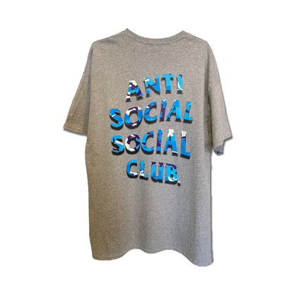 Anti Social Club Hidden Secrets 8.0 Tee Grey Heather XL - main product photo