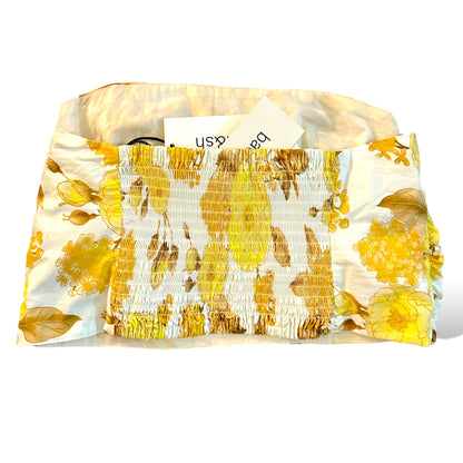 ba&sh Yellow Floral Print Maxi-Skirt & Top Set - photo 12 of 15