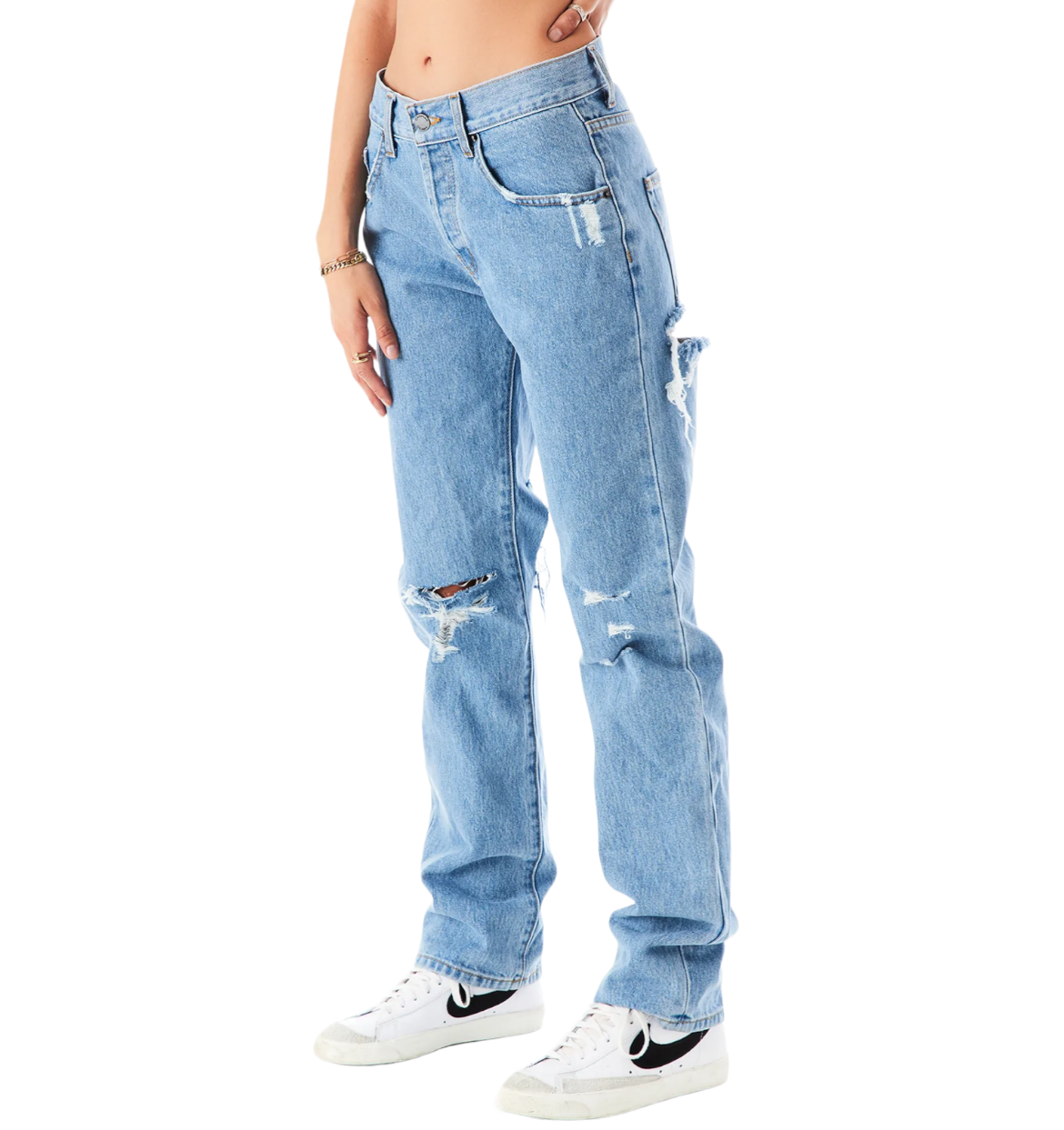 CARMAR ALEXAS APATITE BACK SLASH JEAN |Size:24|