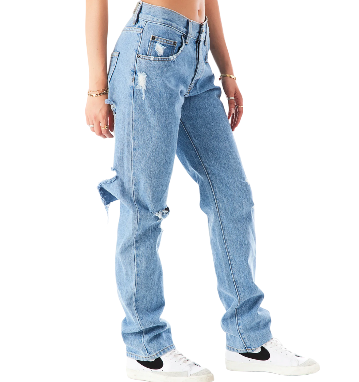 CARMAR ALEXAS APATITE BACK SLASH JEAN |Size:24|