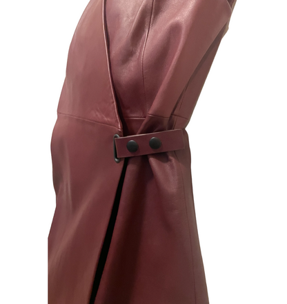 T by Alexander Wang 100% Lambskin Leather Dress - photo 10 of 12