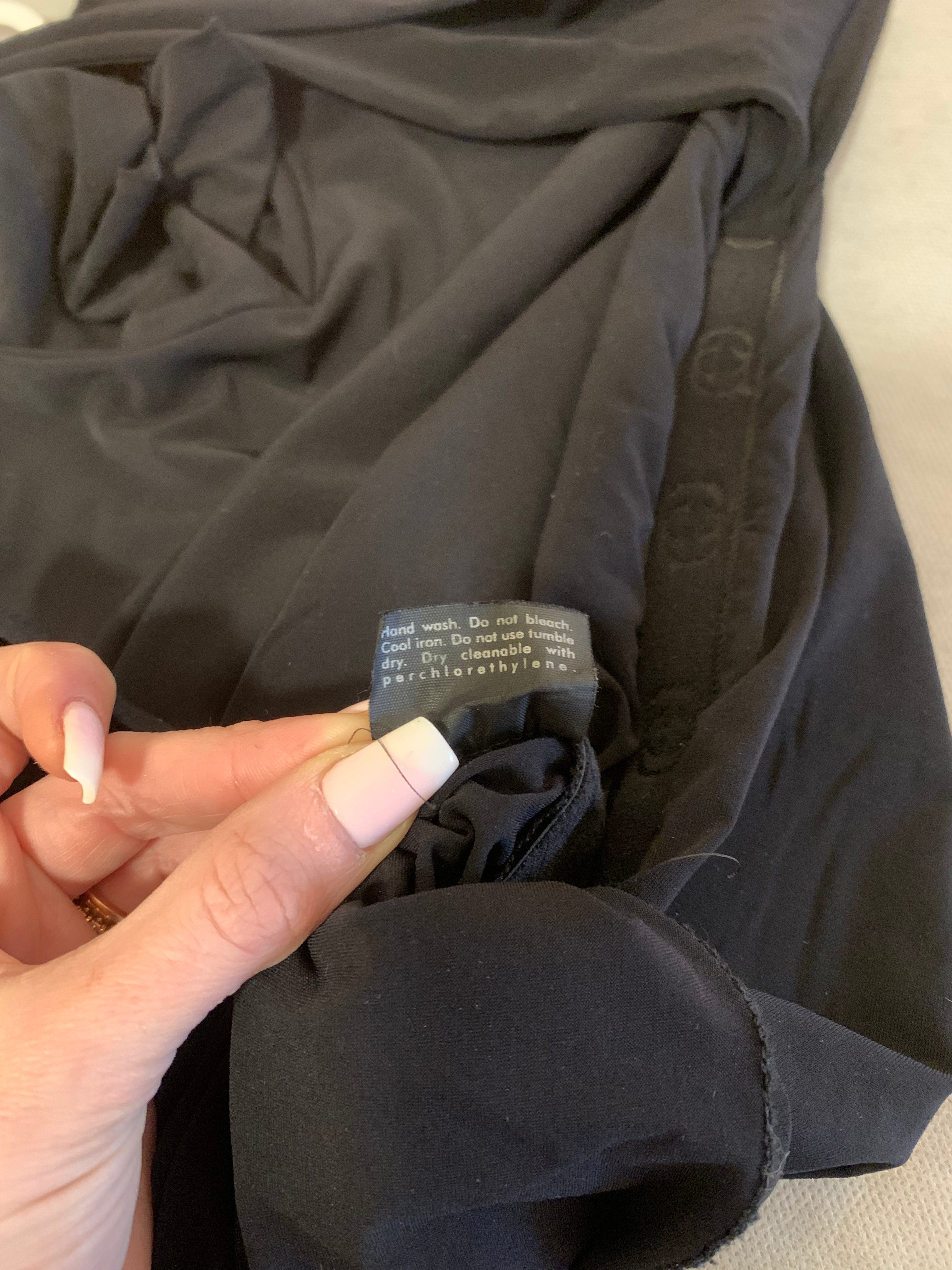 GUCCI Made in Italy GG Logo Turtle Neck |Size:S|