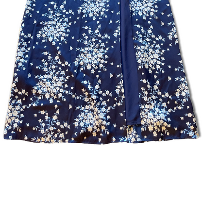 BCBGMAXAZRIA Maxi Floral Blue Print Skirt - photo 5 of 8