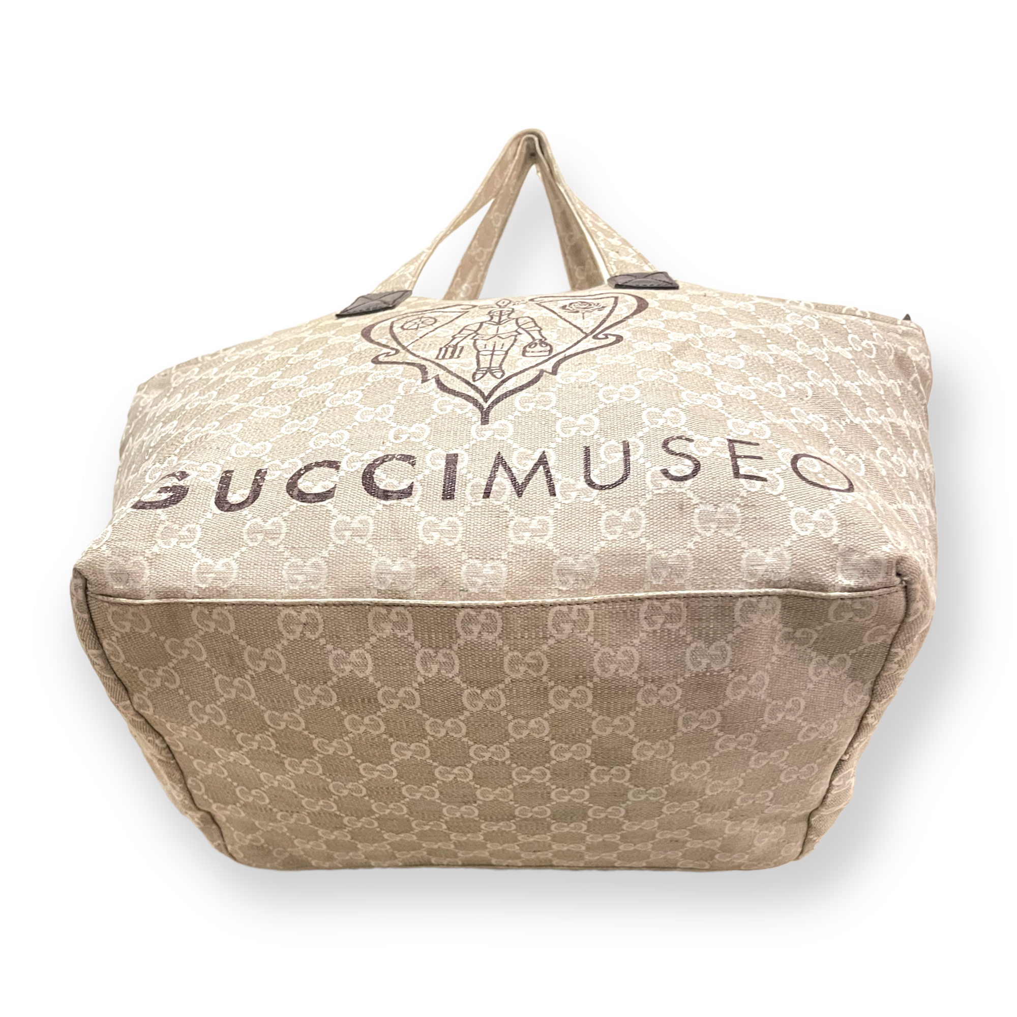 GUCCI GG Canvas Museo Tote