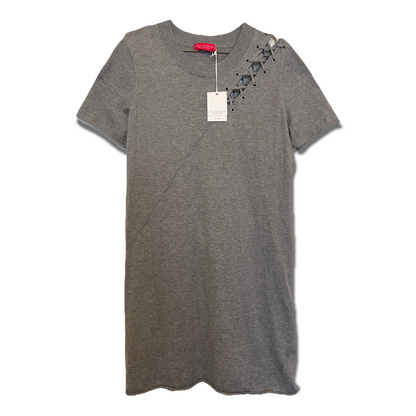 PHILANTHROPY Heather Grey Short-Sleeve Sweater Dress - main product photo
