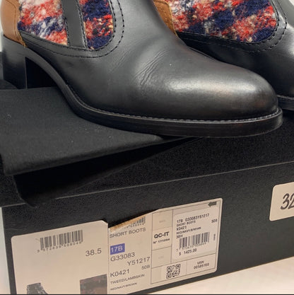 Chanel 2017 Tweed Pattern Ankle Boots - photo 2 of 11