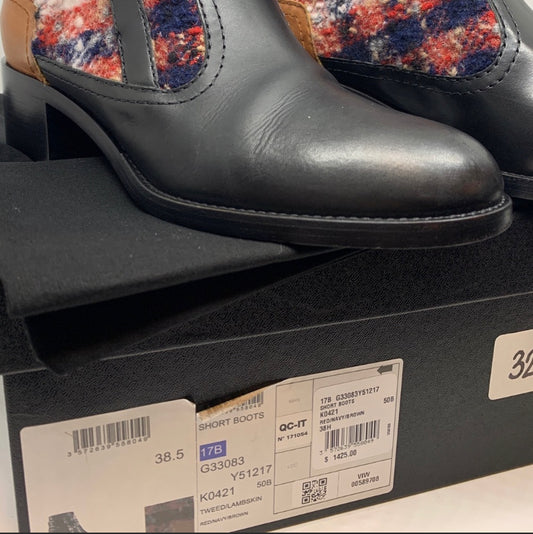 Chanel 2017 Tweed Pattern Ankle Boots - photo 2 of 11
