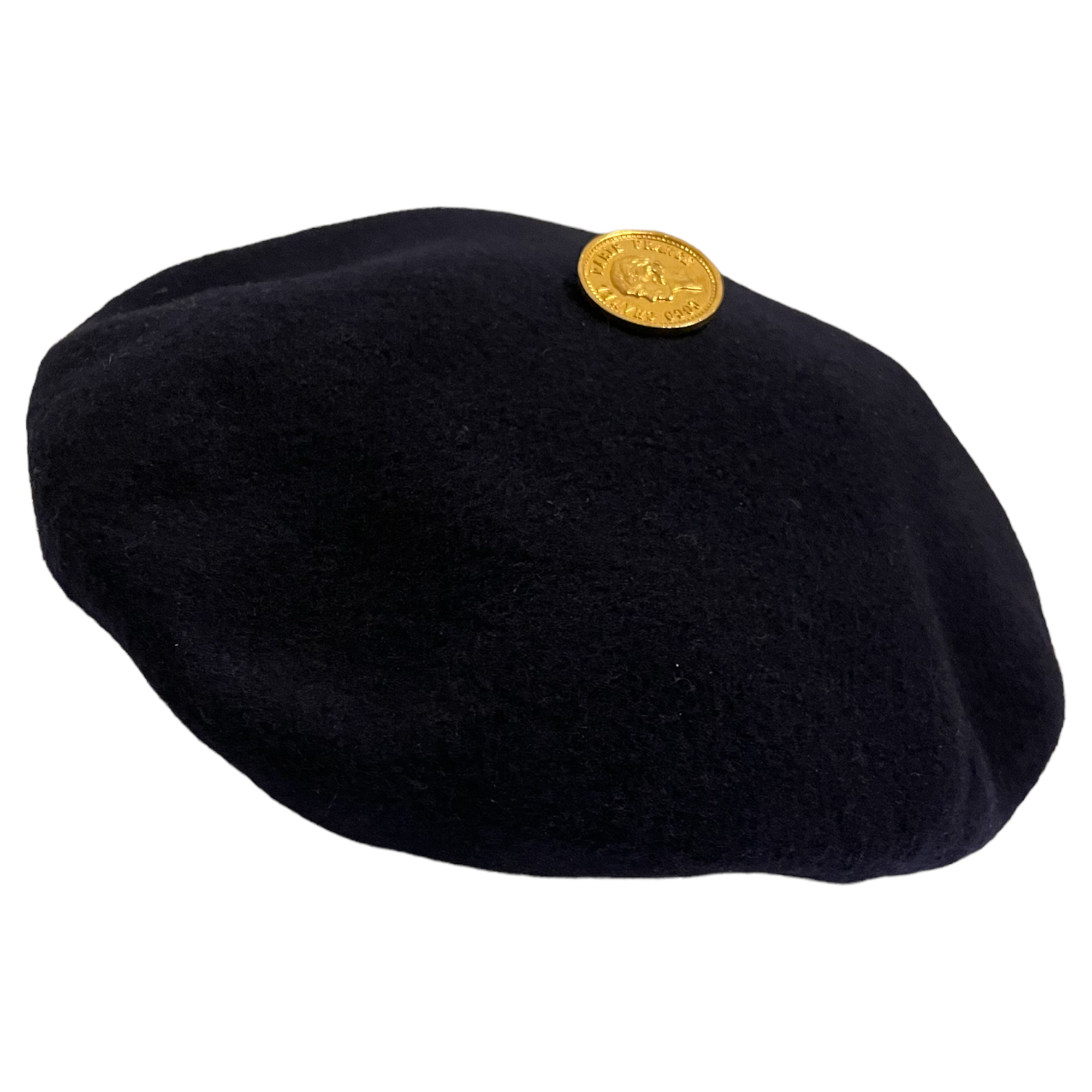 CHANEL Classic Lambswool Vintage Beret
