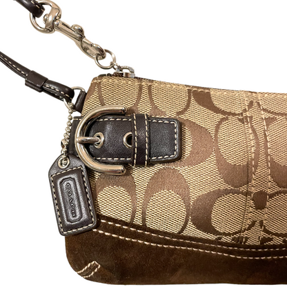 Coach Monogram Small Shoulder Bag & Monogram Wristlet - photo 10 of 20