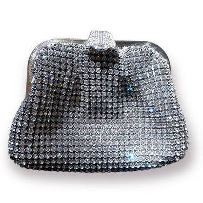 Vintage Crystal Clutch/Crossbody Made in Hong Kong - photo 6 of 8