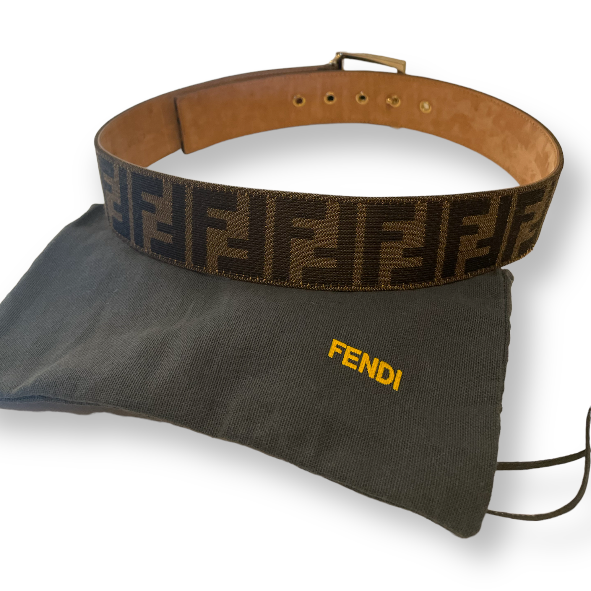 FENDI Zucca FF Logo Belt |Size: 32|