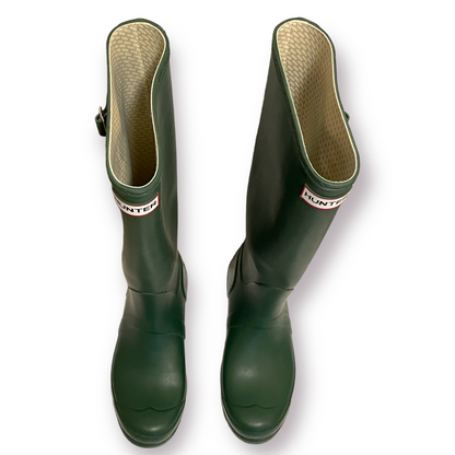 Original Tall Hunter Rain Boots in Hunter Green 7M - photo 7 of 10