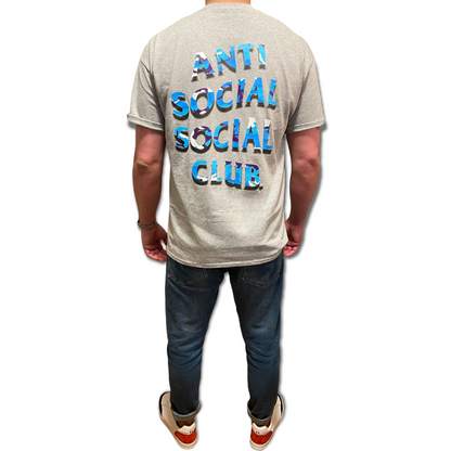 Anti Social Club Hidden Secrets 8.0 Tee Grey Heather XL - photo 4 of 12