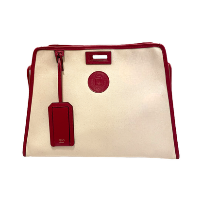 Fendi Crème & Red Medium Defender - main product photo