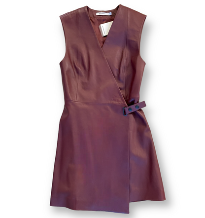 T by Alexander Wang 100% Lambskin Leather Dress - main product photo
