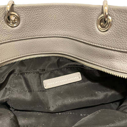Marc by Marc Jacobs Too Hot To Handle Heather Grey Leather Tote - photo 9 of 12