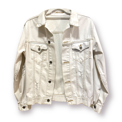Carmar Light Denim Distressed Jacket - photo 4 of 10